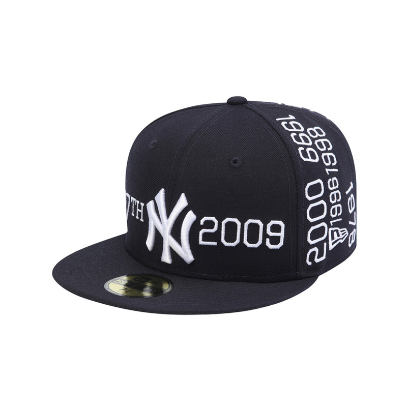 NEW ERA X SPIKE LEE 30周年5950平沿全封闭棒球帽NY洋基冠军年份