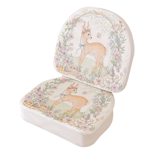 儿童座椅增高垫宝宝透气防滑坐垫马蹄形餐椅椅垫吃饭学习凳子屁垫