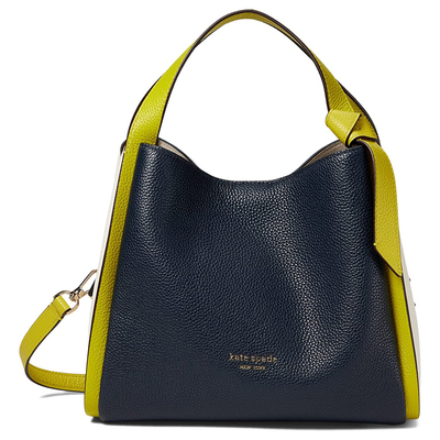 katespade新款荔枝绒面托特