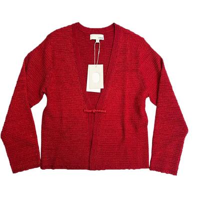 搭配旗袍高档羊毛开衫修身弹力