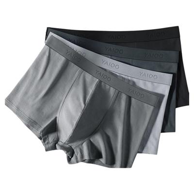 雅鹿纯棉男士内裤透气薄款舒适