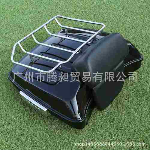 哈雷大滑翔 街道 滑翔 尾箱 摩托车后备箱带货架  2014-2017