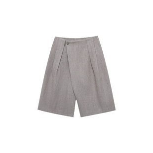 木岸muan伯爵七分裤时尚百搭定制550克高级七分裤子女D-YJ-25099
