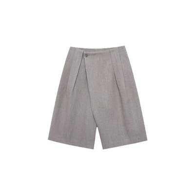 木岸muan伯爵七分裤时尚百搭定制550克高级七分裤子女D-YJ-25099