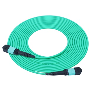 MPO光纤跳线8芯12芯万兆单多模MPO转LC集束光纤线OM3/OM4尾纤40G/100G QSFP光模块光纤线高品质MTP-MTP可定制