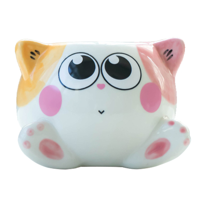 卡通多肉花盆陶瓷可爱动物肉肉盆