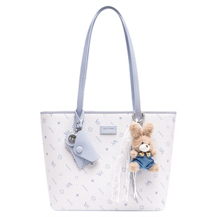 DAPHNE/达芙妮百搭可爱风单肩包甜美风手拎包女士通勤托特包25036