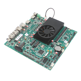 Intel N100 全新ITX工控主板 12代17*17cm四核飞牛黑群晖NAS主板