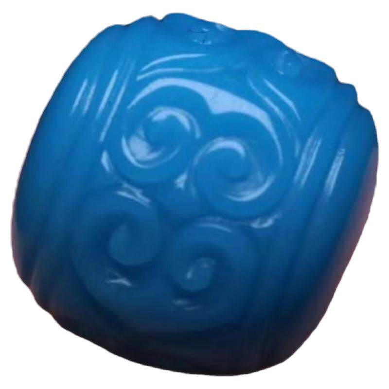 雪巴琉璃手串配饰回纹珠
