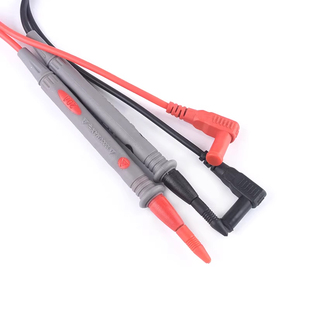 万用表笔表棒20A 10A 1000V通用镀金笔尖硅胶万用表笔9V电池