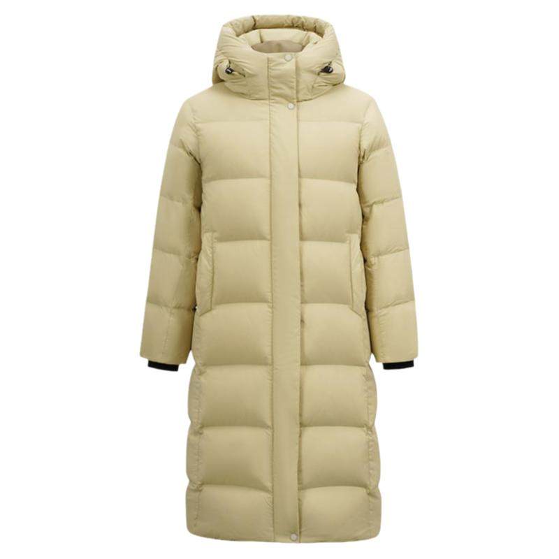 雪中飞2025冬季新款东北加厚过膝长款羽绒服女士极寒保暖韩版外套