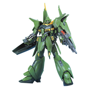 万代高达拼装模型 HG HGUC 1/144 031 AMX-107 龙飞量产型 绿龙飞