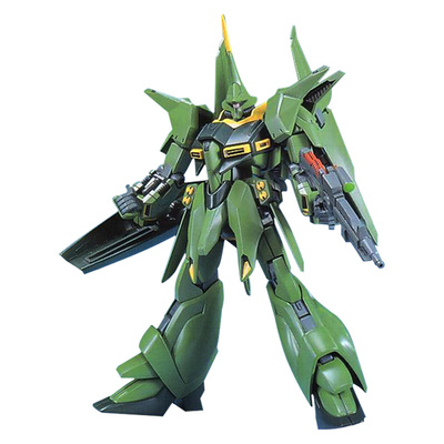 万代高达拼装模型 HG HGUC 1/144 031 AMX-107 龙飞量产型 绿龙飞