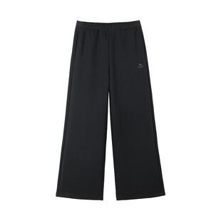 骆驼运动阔腿裤女2026春夏季新款针织长裤棉感宽松休闲裤子男