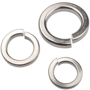 304不锈钢弹垫开口弹簧垫圈316/201弹性垫片M1.6M2M3M4M5M6M8-M33