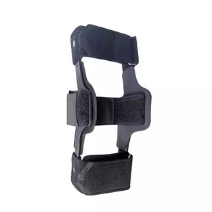 膝过伸矫形器后弓支撑辅助器偏瘫膝关节修复固定护膝盖超伸矫正带