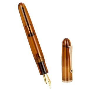 金豪大道大容量钢笔9016高档商务办公学生练字书法墨囊可替换35号