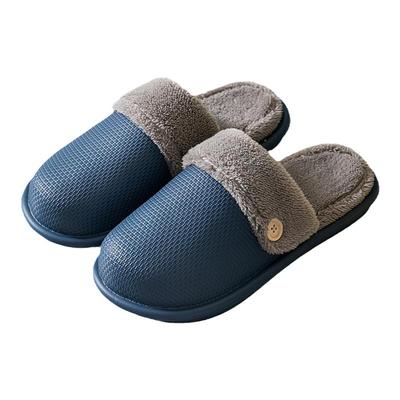 冬季棉拖鞋静音可拆卸日式