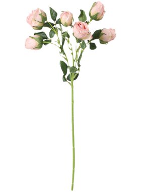 7头仿干花玫瑰花带叶ins北欧桌面