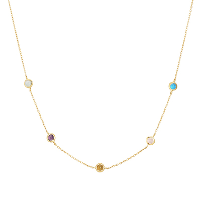 ARSIS秘密花园五彩星恋项链