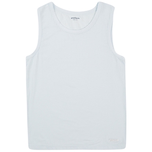 歌瑞家新款儿童背心宝宝吊带坎肩内衣童装家居服春秋款果冻衫