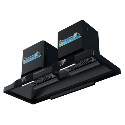 大吸力家用农村柴火土灶油烟机大锅灶饭店大功率商用抽油烟机吊式