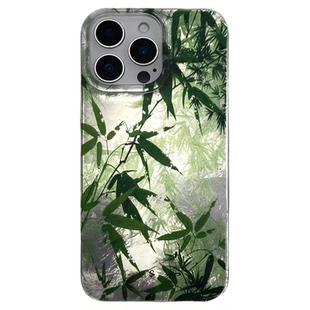 竹烟槐雨 | So so Lab | 适用iphone16promax小米15苹果16pro华为mate60pro华为p70原创新款个性小众手机壳