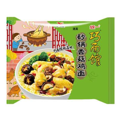 清真统一巧面馆砂锅香菇炖鸡袋装