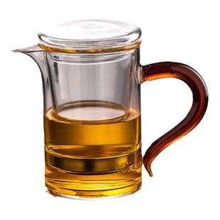 玻璃红茶泡茶壶加厚耐热茶水分离过滤冲茶器家用绿茶功夫茶小茶壶