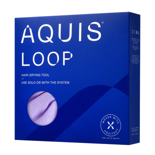 AQUIS时尚LOOP小花朵干发发圈2026新款超强吸水速干发帽包头巾女