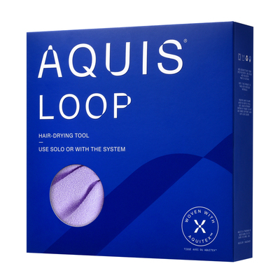 AQUIS时尚LOOP小花朵干发发圈2026新款速干超强吸水发帽包头毛巾