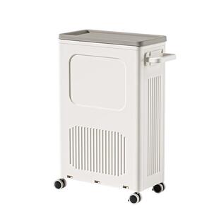 海兴瑜伽垫收纳筐带轮夹缝健身运动器材羽毛球体育用品收纳神器