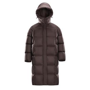 【超级年货节】骆驼户外羽绒服冬新款女款中长款高蓬大朵绒面包服