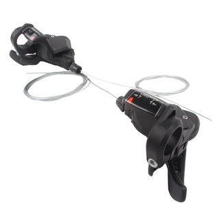 Microshift微转山地自行车变速车公路车跑车21速变速器分体指拨把