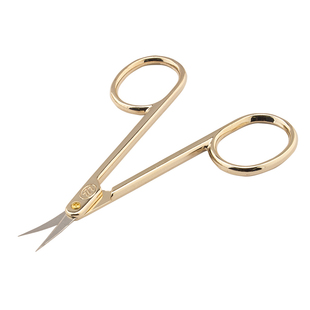 THREE SEVEN/777韩国修眉剪刀尖头眉毛剪刀 鼻毛剪家用修剪器工具