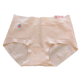 内裤女生纯棉抗菌裆秋冬少女短裤医护级中腰大码女士三角裤纯欲风