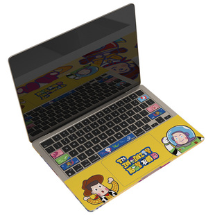 原色工场适用于MacBook全系pro14/16英寸M2air13掌托贴纸防指纹15寸防静电防磨苹果笔记本pro13.3腕托贴膜