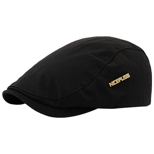 高级感贝雷帽大头围帽子男款2026春秋新款鸭舌帽女时尚休闲前进帽