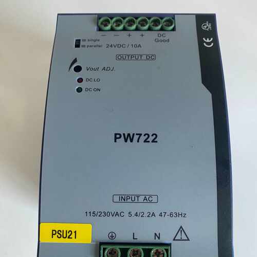 浙大中控PW722电源，DRA240-24A，24VDC/1