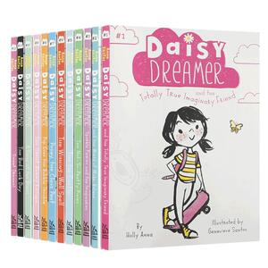英文原版 Daisy Dreamer  梦想家黛西系列12册 儿童英语启蒙早教益智亲子互动学习图画故事书 平装绘本激发想象力友谊故事正版进口