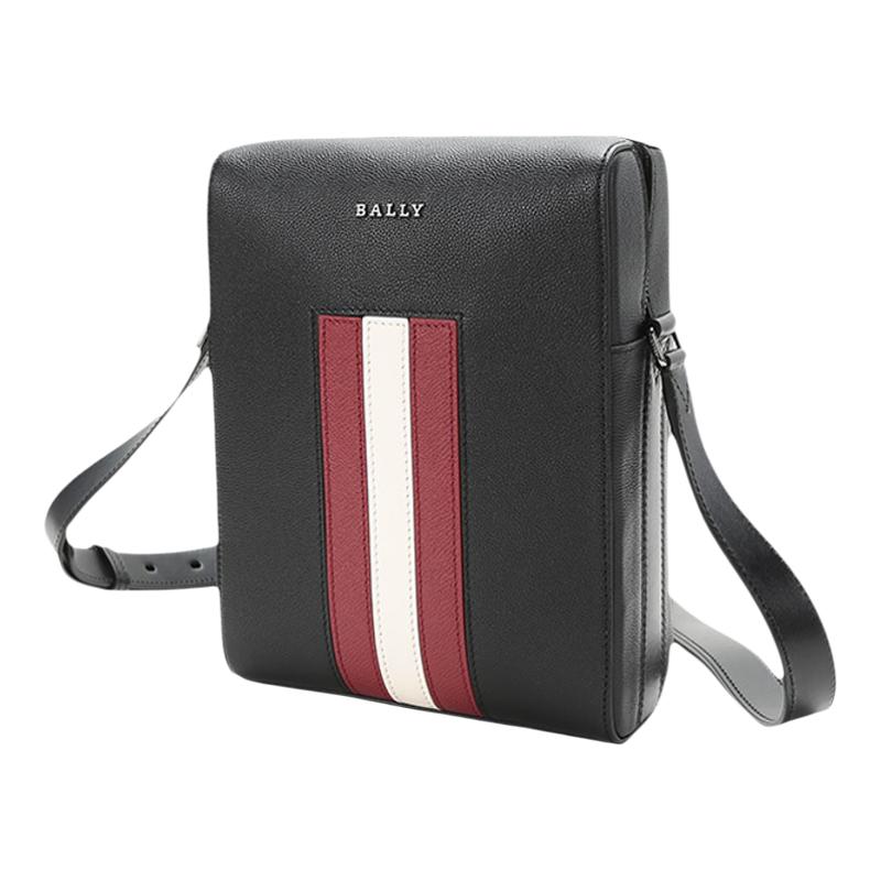 Bally/巴利牛皮单肩斜挎包