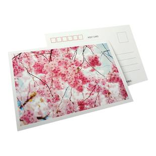 明信片来图定制印刷加工白卡珠光少量院校成套学生创意设计定做