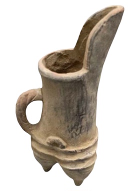 良渚文化陶鬶古典艺术品摆件收藏