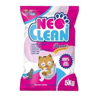 Neo天净猫砂罗密欧低香膨润土猫砂淡香低尘膨润土猫砂矿砂5kg