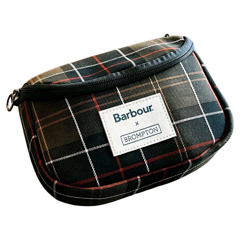 Barbour联名Brompton小布车头包