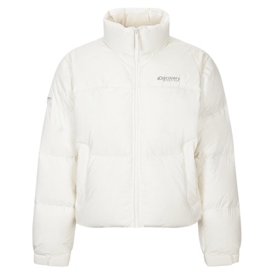 陈丽君同款Discovery探索鹅绒短款加厚羽绒服保暖面包服女25冬新