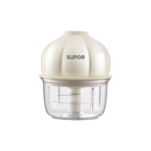 苏泊尔电动蒜泥器家用易收纳大容量迷你一键速绞6叶刀片佐料机