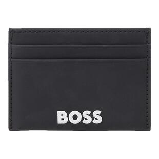 Hugo Boss雨果博斯 男士black系列徽标装饰卡包银泰百货 300095