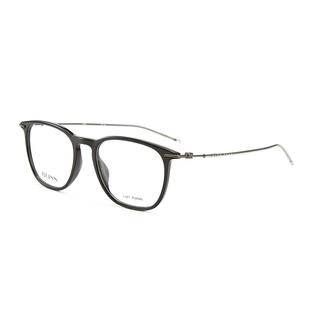 HUGO BOSS眼镜框休闲男士时尚黑色全框眼镜架可配近视度数镜1313