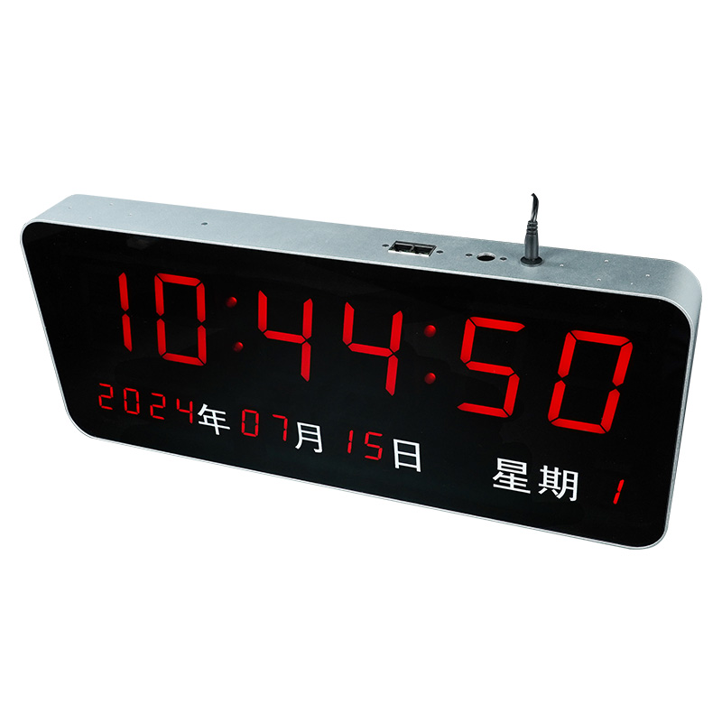 學(xué)校網(wǎng)絡(luò)同步時(shí)鐘系統(tǒng)NTP電子鐘GPS北斗衛(wèi)星自動(dòng)校時(shí)掛鐘萬年歷